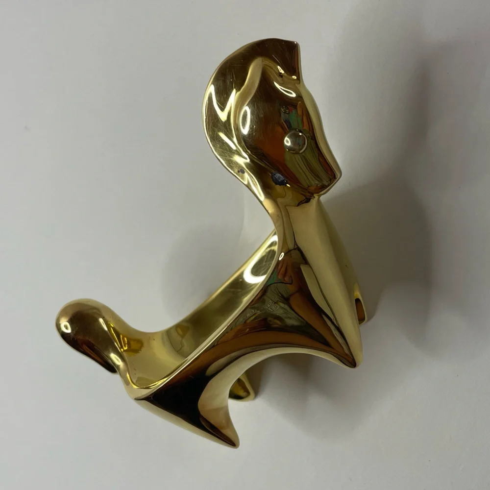 Jonathan Adler Brass ring bowl